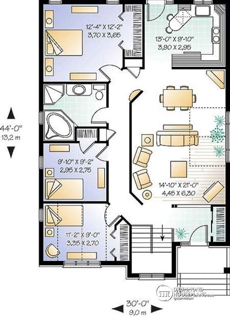 Idea 26+ Bungalow Open Floor Plans