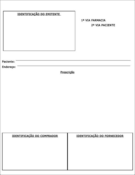 Introduzir Imagem Modelo De Receita De Controle Especial Br