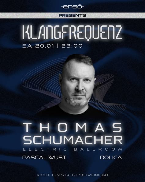 Klangfrequenz W Thomas Schumacher Vvk Tickets De