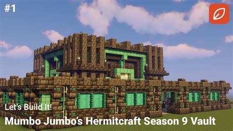 How To Build Mumbo Jumbo S Hermitcraft Season 9 Vault Full Build