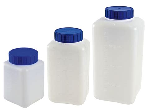 Dynalon 501305 2000 Azlon 2000ml Graduated Rectangular Bottles Hdpe B6661 3 General