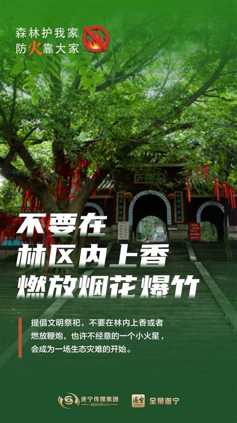 遂宁人 进入森林高火险期 用火安全请注意~ 关注森林