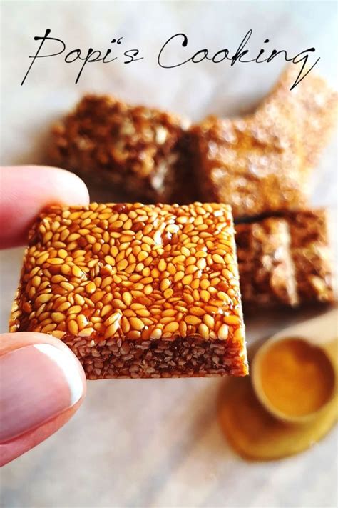 Pasteli The Ancient Greek Energy Bar Desserts Recipe In