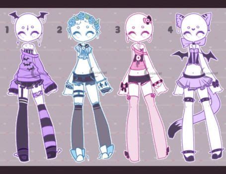 More Like Gacha Outfits 16 By Kawaii Antagonist Bocetos De Ropa