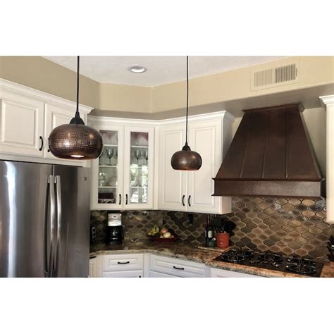 Premier Copper Products Pendant Lights Oil Rubbed Bronze Rustic Globe Mini Hanging Pendant Light