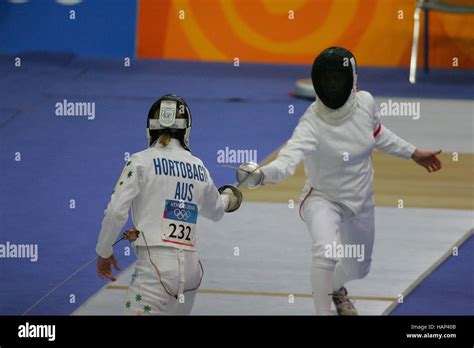 Georgina Harland Fencing Modern Pentathlon Athens Greece August