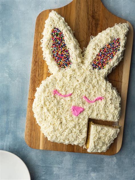 EASIEST Easter Bunny Cake Recipe - Simple and Festive!!