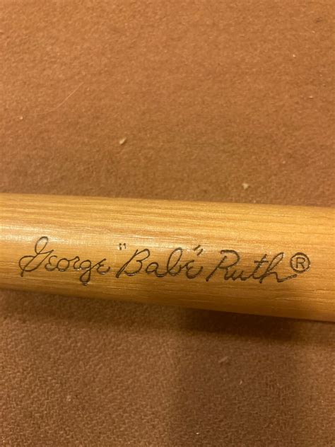 George Babe Ruth Louisville Slugger Mini Etsy