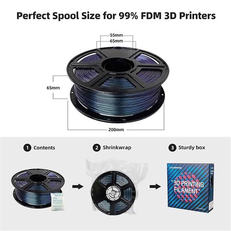 Flashforge Multicolor Pla D Printing Filament Kg Blue Poland