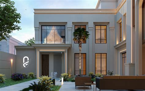 Neo Classic Villa Exterior Behance