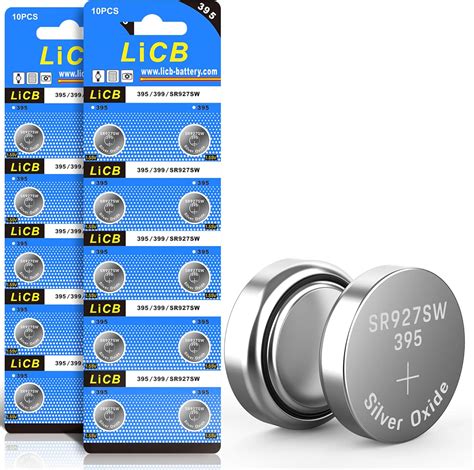 LiCB SR927SW 395 399 AG7 Batería para reloj 20 unidades Amazon