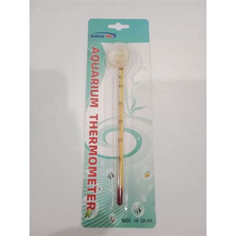 Jual Alat Pengukur Suhu Air Aquarium TERMOMETER SAKKAI PRO Shopee