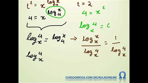 Logaritmos Ii Mais Propriedades Do Logaritmo Youtube