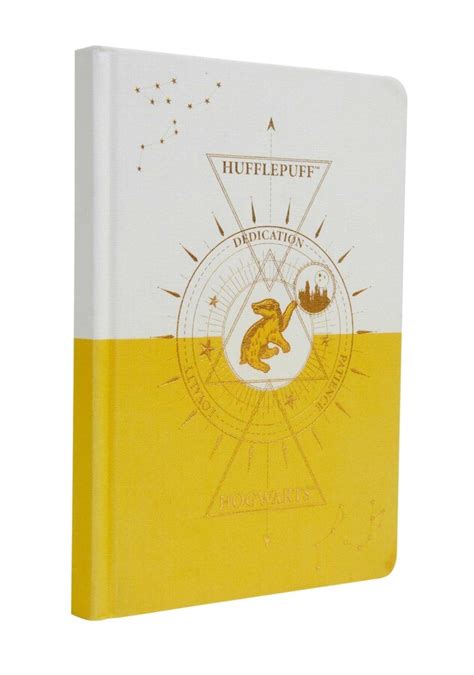 Harry Potter Hufflepuff Constellation Hardcover Ruled Journal Book