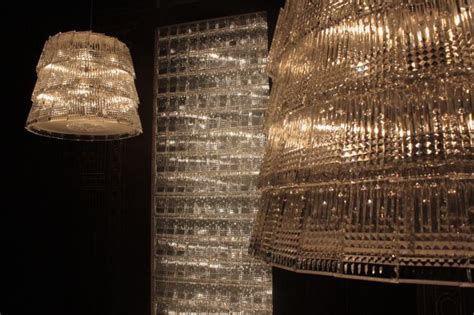 BACCARAT TUILE DE CRISTAL Tuile De Cristal Chandelier Is Designed By