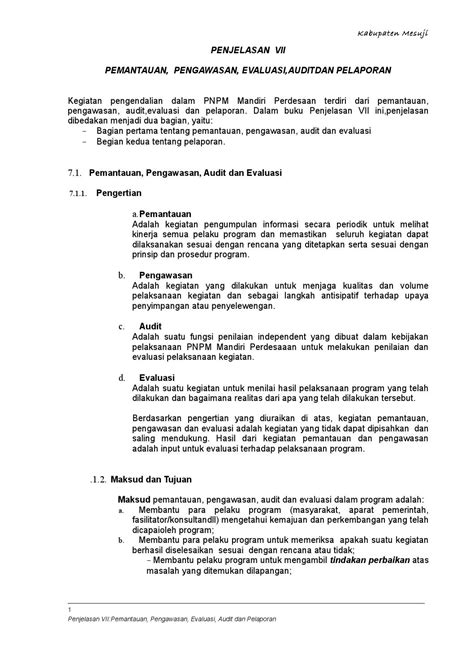 Contoh Format Laporan Evaluasi Kegiatan Riset Riset