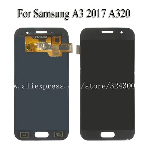 For Samsung Galaxy A3 2017 Lcd Display A320 Lcd Touch Screen Digitizer