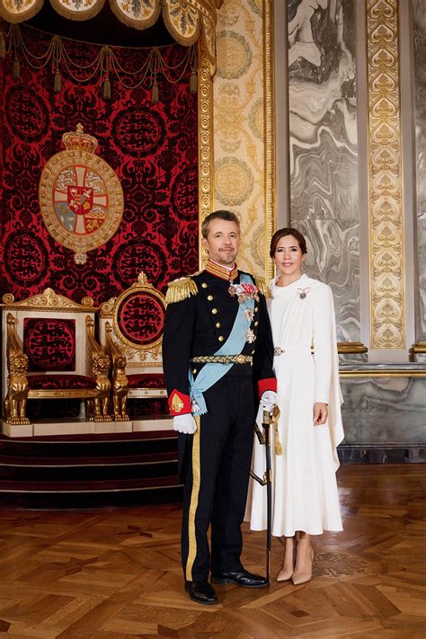 Official Portraits Mark Denmarks New Royal Era With King Frederik X