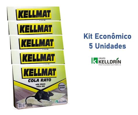 Kellmat Ratoeira Cola Rato 5 Unidades Kelldrin MercadoLivre