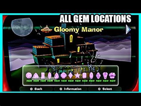 Luigi S Mansion 2 HD Gloomy Manor All Gem Locations YouTube