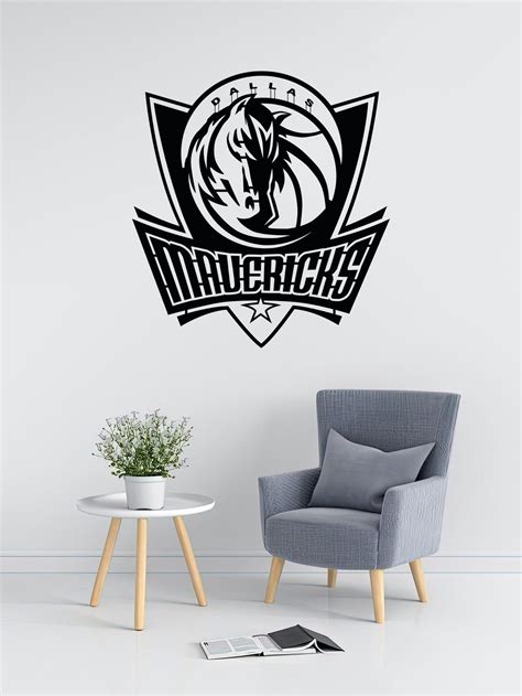 Personalized Dallas Mavericks Logo Sign Nba Basketball Wall Decor T