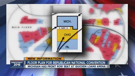 Michigan Delegates At Republican National Convention Youtube