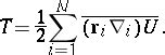 Virial theorem - Encyclopedia of Mathematics