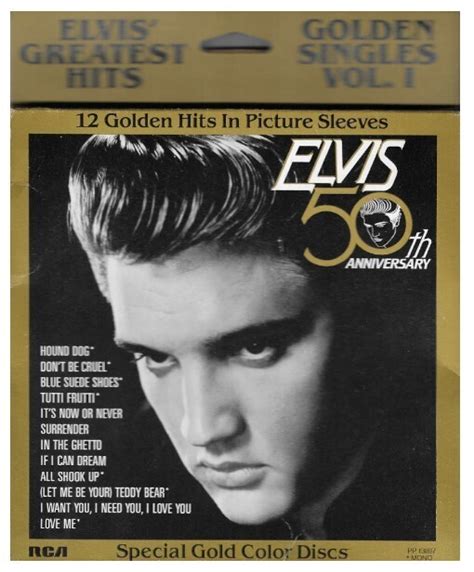 Presley Elvis Elvis Greatest Hits Golden Singles Vol I Rca Pp