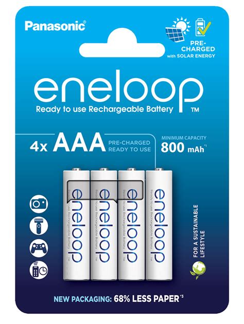 Аккумулятор Panasonic Eneloop Bk 4mcde 4cp Aaa Hr03 800mah Lsd Ni