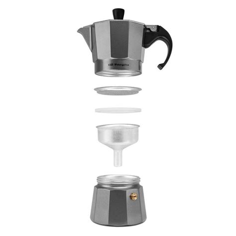 Orbegozo Kfs Cafeti Re Italienne En Aluminium Tasses