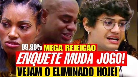 Enquete Atualizada J Temos O Eliminado Do Bbb Hoje Entre