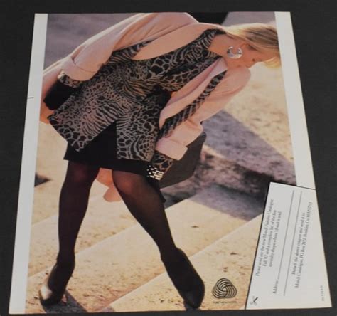 Print Ad Sexy Fashion Heels Long Legs Lady Feminine Blonde Pantyhose Wool D EBay