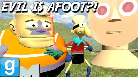 Mermaid Man And Barnacle Boy Attack Gmod Hilarious Creations Youtube