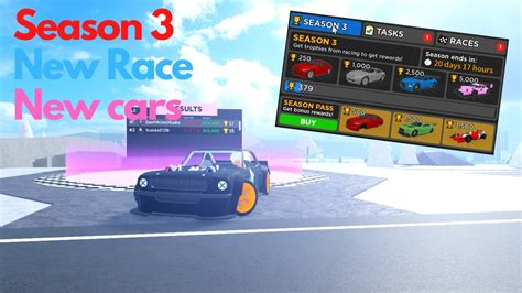 New Cars New Race And Season 3 Update In CDT Roblox Car Dealership