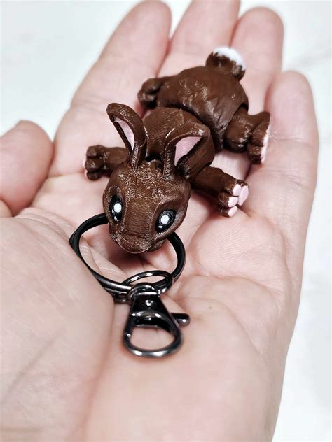 Key Chains: Brown Bunny