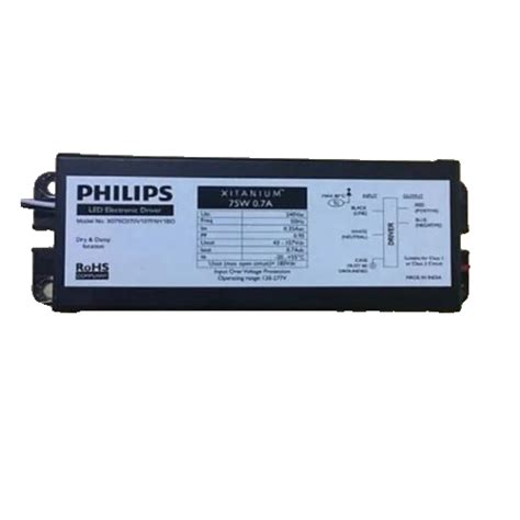 Philips LED Electronic Driver Xitanium 75W 0 7A 43 107 V DC