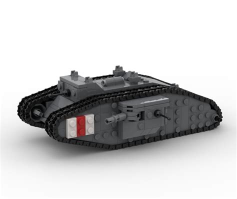 Instruction For Lego Ww1 British Mark V Tank Moc