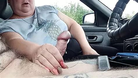 Jerks Off My Dick In The Car Russian BBW BBW Porn By FapHouse XHamster