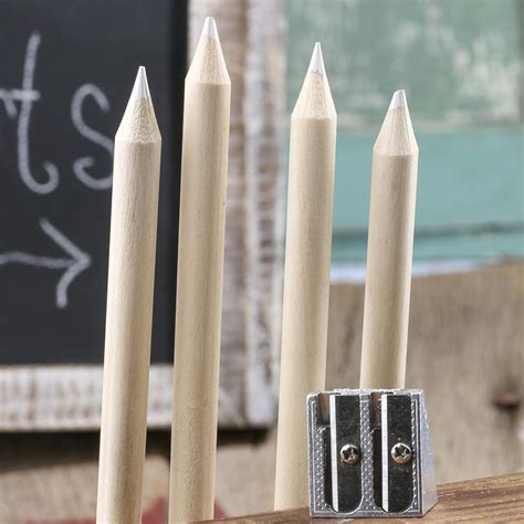 Jumbo Chalk Pencils And Sharpener Mini Chalkboards Basic Craft