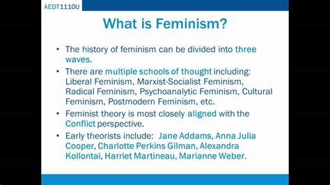 24 Feminist Perspectives Of Adult Education Youtube