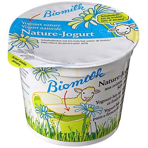 Biomilk Bio Yogourt Au Lait Entier De Brebis Nature Migros