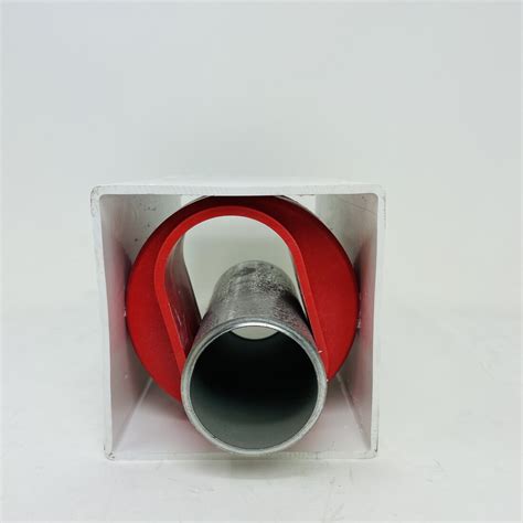 HEAVY DUTY VINYL POST TO PIPE ADAPTER DONUT 2 3 8 X 5 X 5 SWi