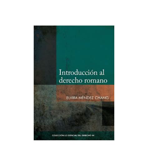 Introducci N Al Derecho Romano