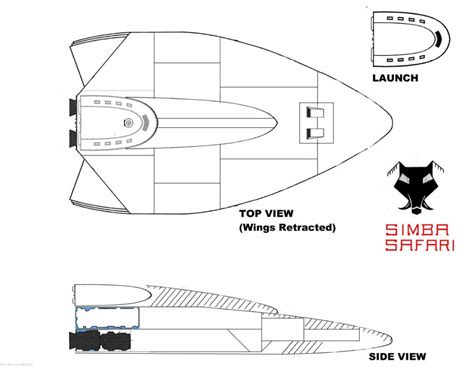 Traveller Illustrated Starship 200ton JG Safari Ship WIP