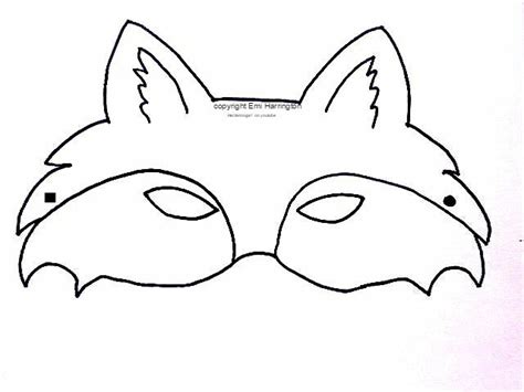 Printable Fox Mask - img-Abbey