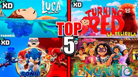 Top De Las Mejores Peliculas De Pk Xd Tunrning Red Luca Sonic