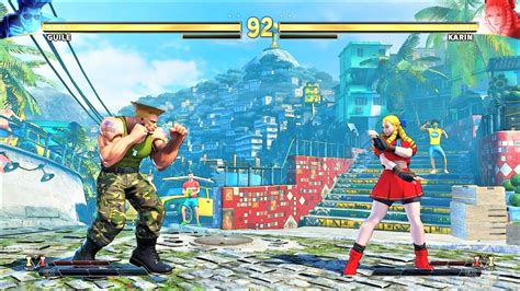 Guile Vs Karin Hardest Ai Street Fighter V Youtube