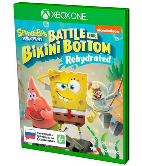Купить SpongeBob SquarePants Battle For Bikini Bottom Rehydrated для Xbox One в Москве цена