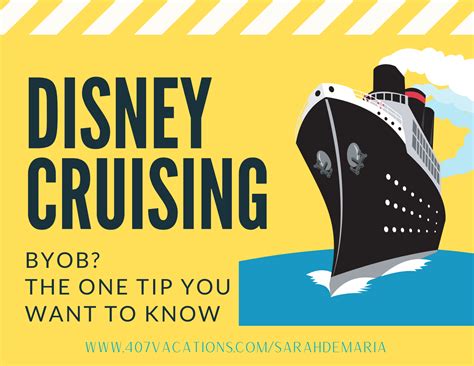 Disney Cruising Byob The One Tip You Want To Know 407andbeyond