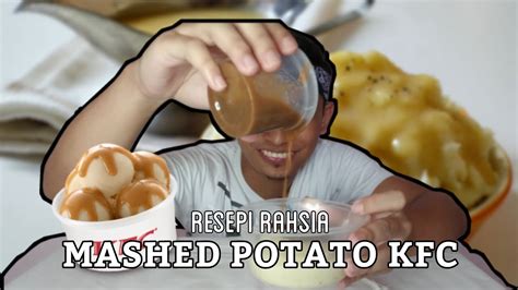 Mashed Potato Kfc Simple Resepi Youtube